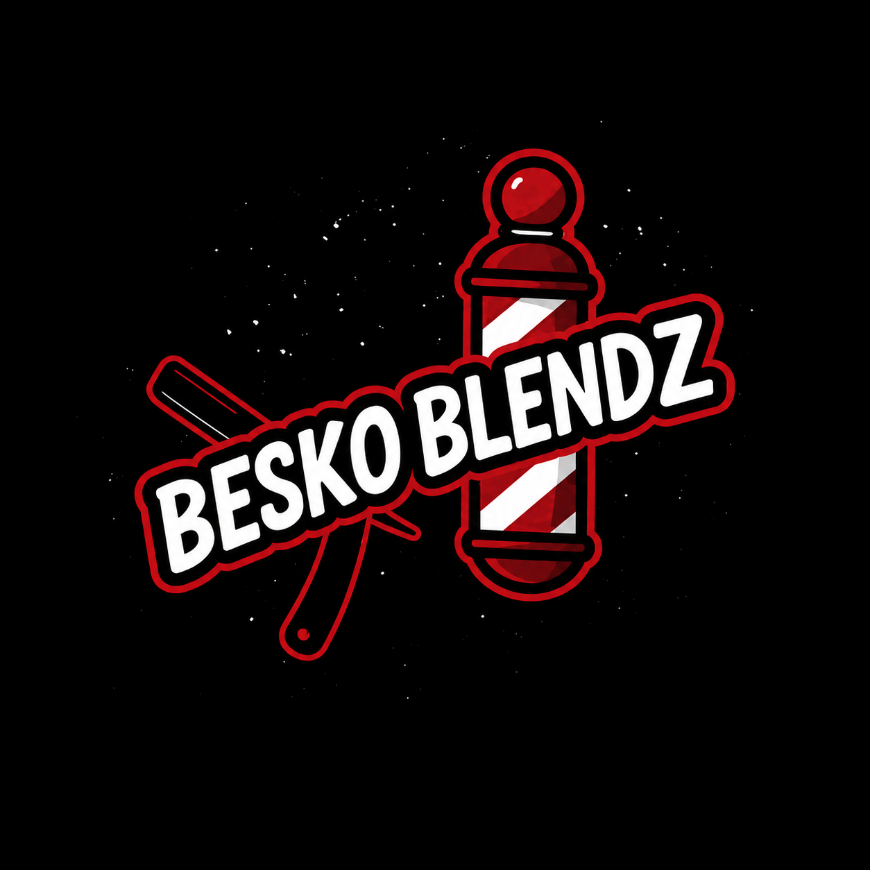 Besko Blendz Logo – Home-Barber in Worben
