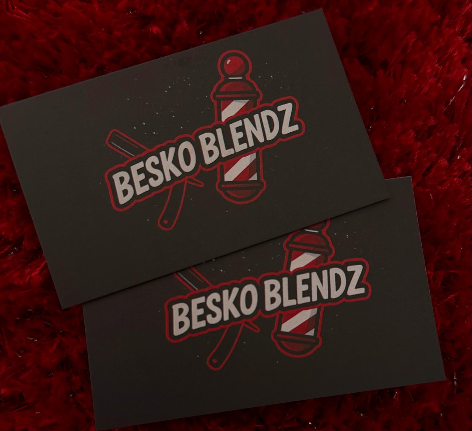 Besko Blendz Visitenkarten